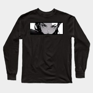 Beautiful anime girl Long Sleeve T-Shirt